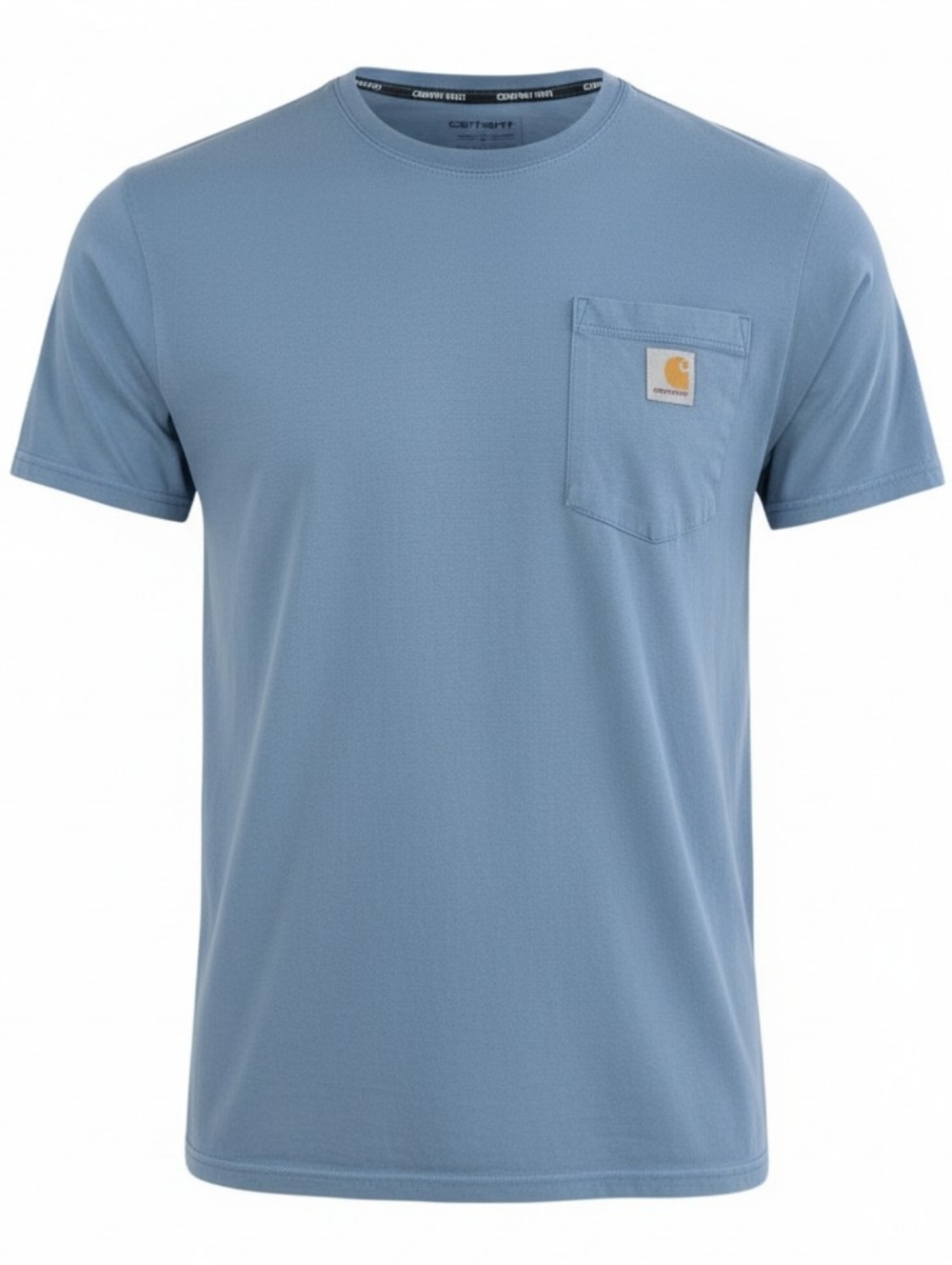 Carhartt Force Men’s Short-Sleeve Pocket Tee Relaxed Fit Light Blue Large Tall